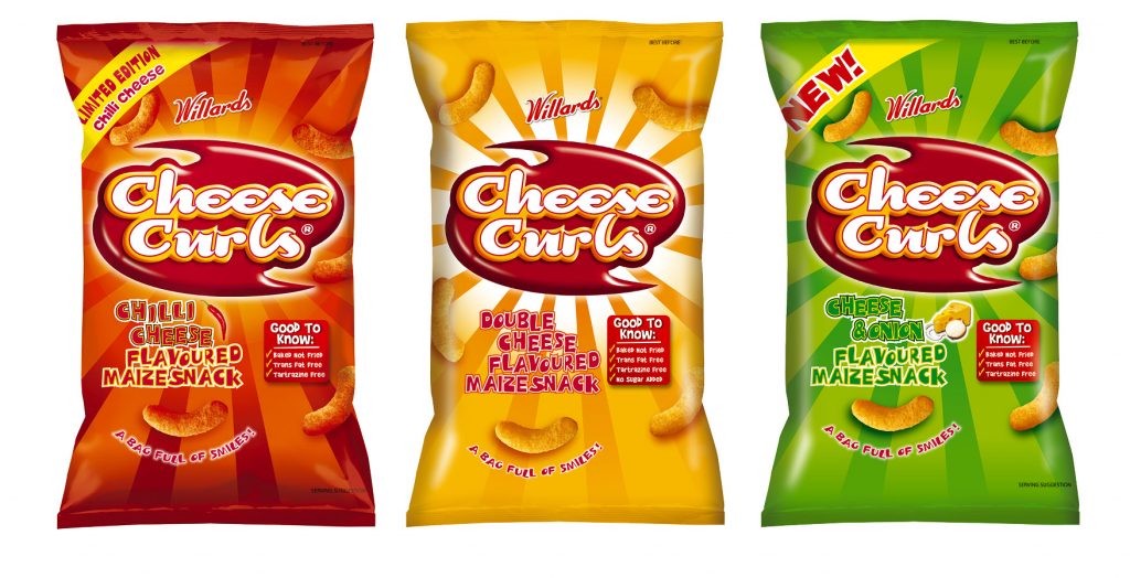 Cheese curls South Africa