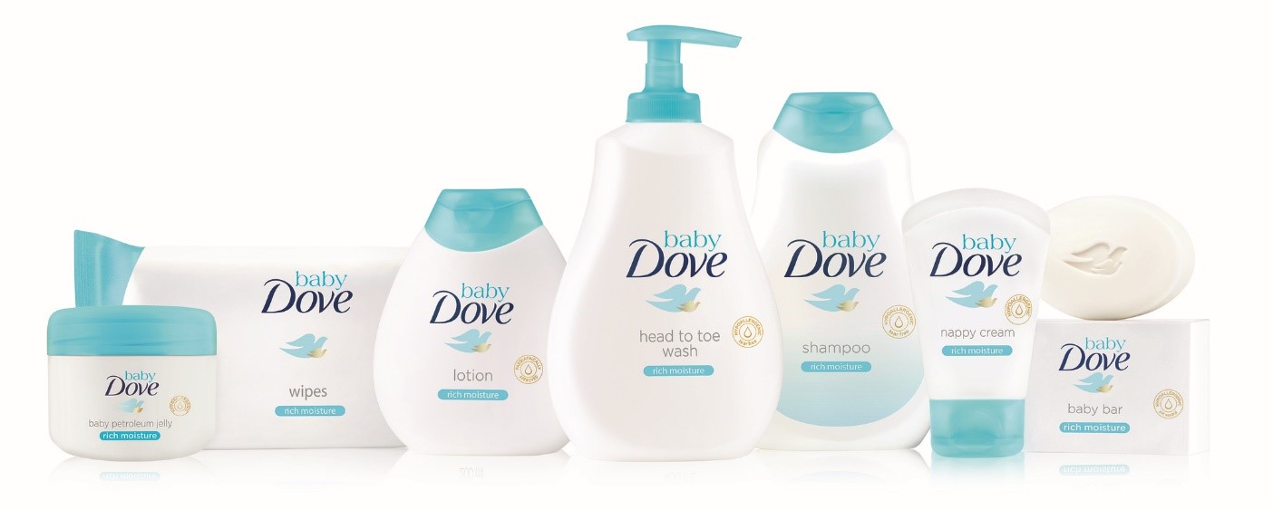 dove soap for newborn baby