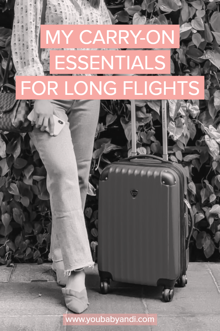 My Carry-On Essentials for Long Flights